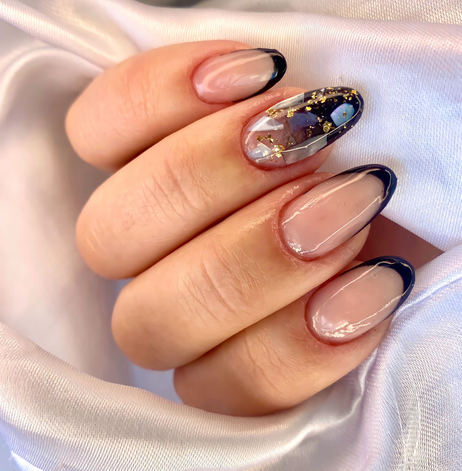 Manicure feita pela Marta na Rose Hair